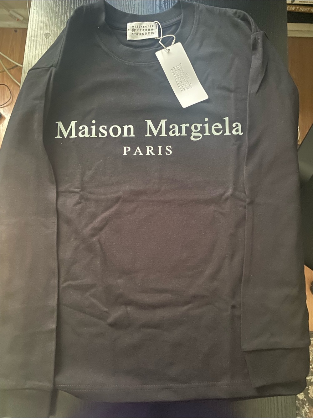 Maison Martin Margiela Black Logo Sweatshirt